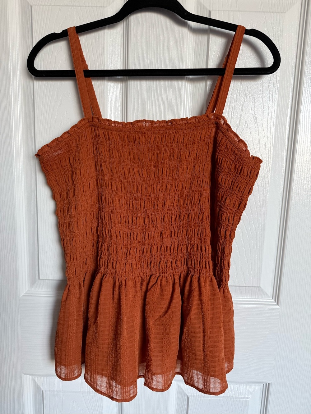 TORRID BURNT ORANGE TANK TOP